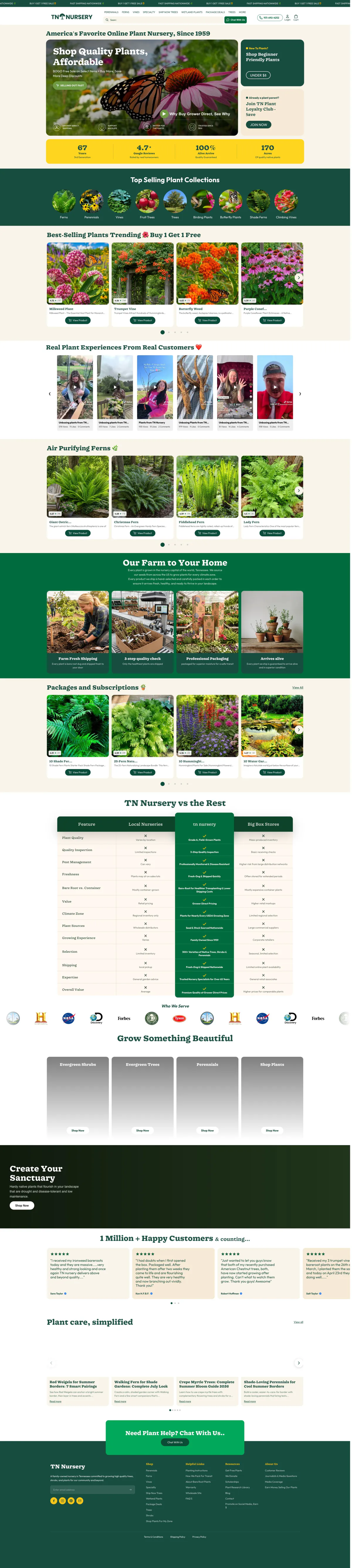The TN Nursery home page